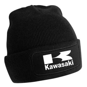 Ověřený Zimní čepka s motivem Kawasaki