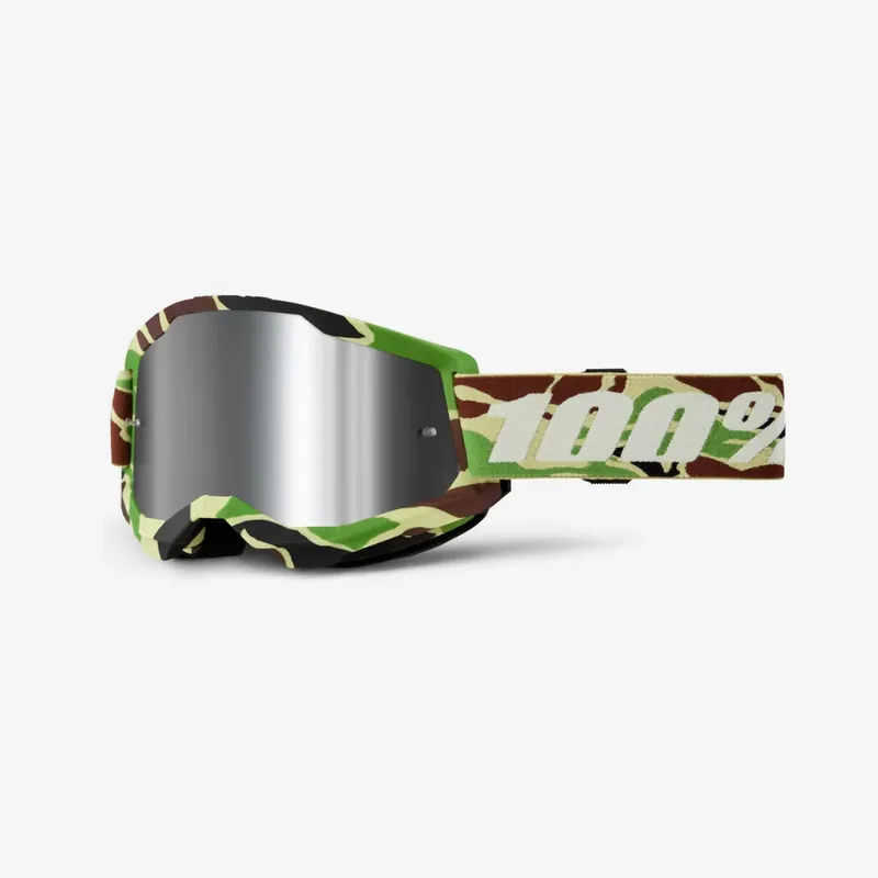 100 % BRÝLE LOSS 2 WAR CAMO - ZRCADLOVĚ STŘÍBRNÝ ZORNÍK BAREVNÉ MASKOVACÍ SKLO SILVER MIRROR Nová Kolekce